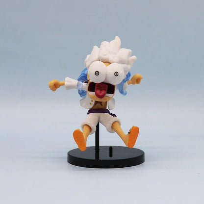 Pack 6 figurines de combat Luffy Gear 5