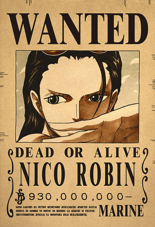 Avis de recherche Nico Robin