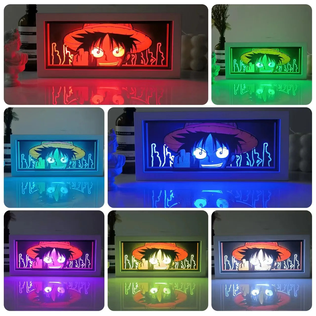 Lampe artisanale Luffy RGB